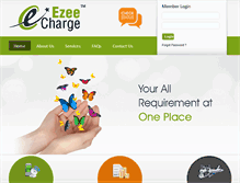 Tablet Screenshot of ezeecharge.com